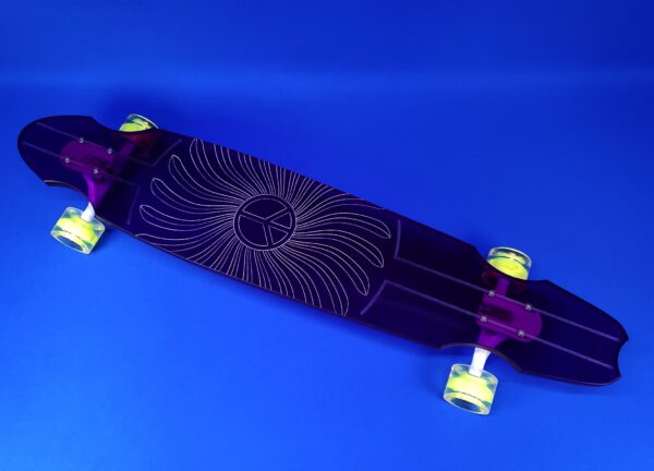 Peace Flower Longboard