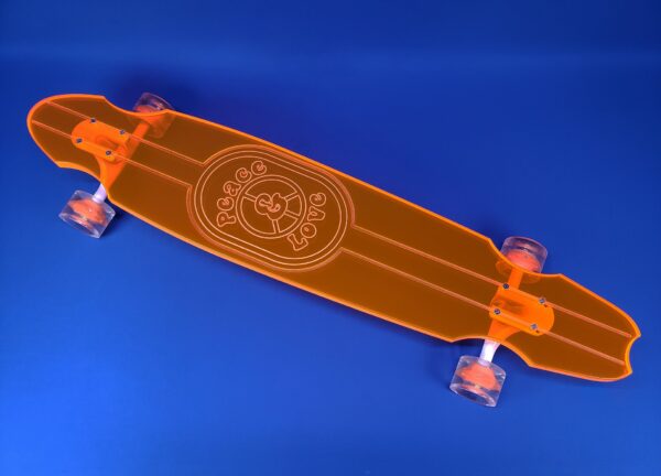 Peace and Love Longboard