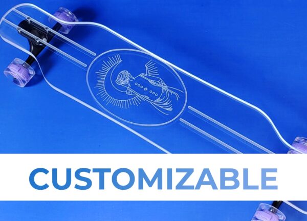 Custom Design - Ghost Long Board