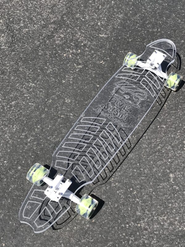 Custom Design - Ghost Long Board