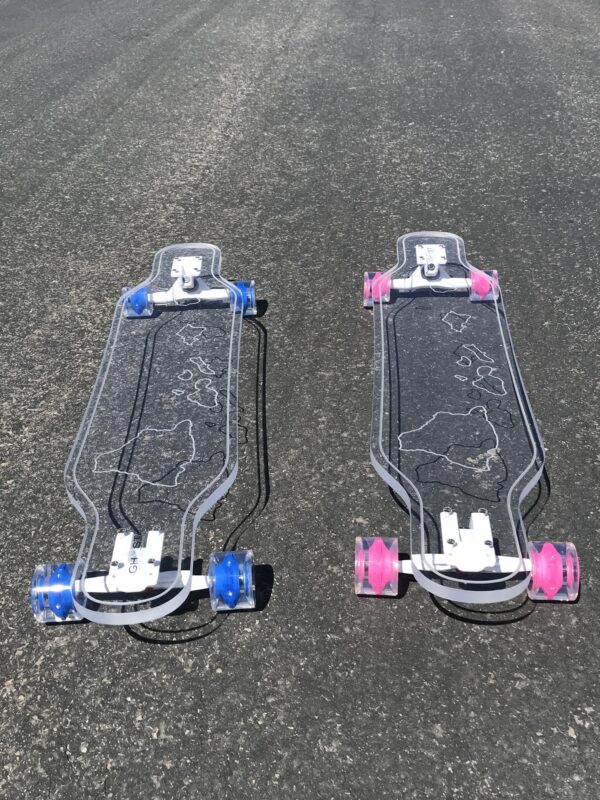 Custom Design - Ghost Long Board