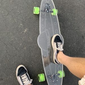 LED Clear UFO Acrylic Plexiglass Ghost longboard