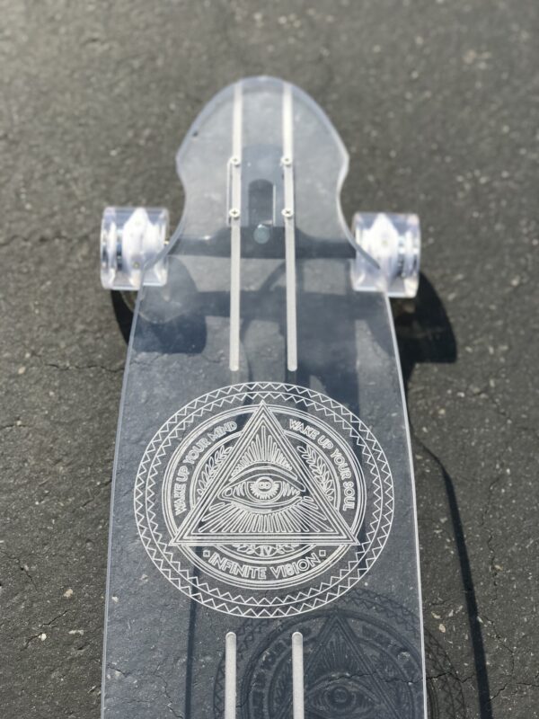 Custom Design - Ghost Long Board