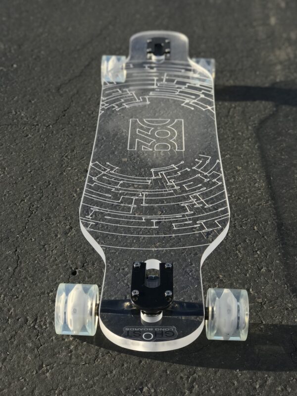 Custom Design - Ghost Long Board