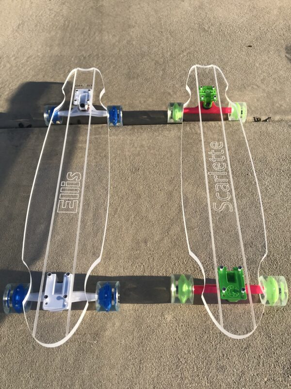 Custom Design - Ghost Long Board