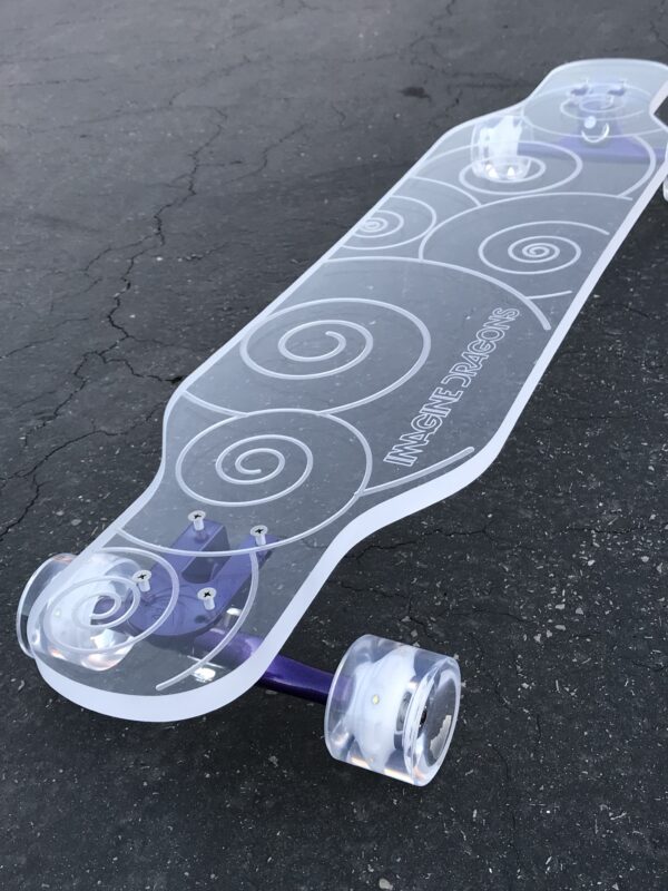 Custom Design - Ghost Long Board