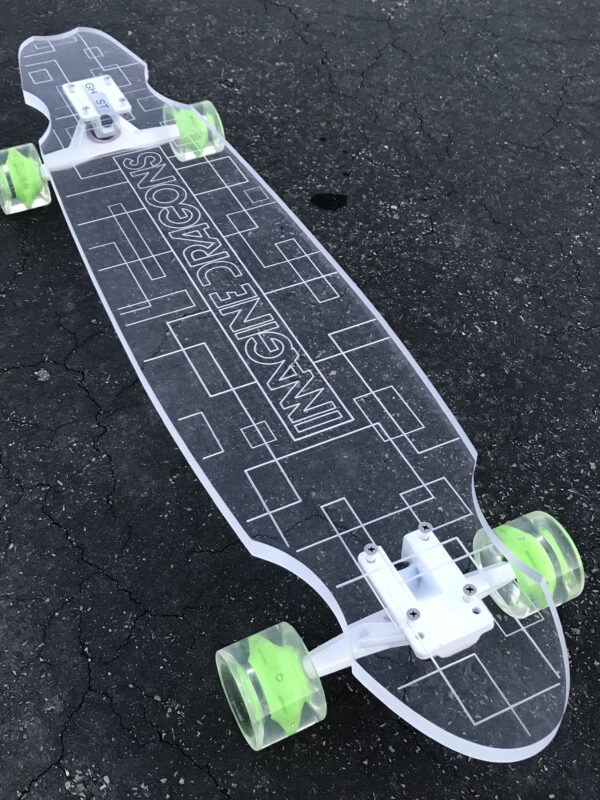 Custom Design - Ghost Long Board