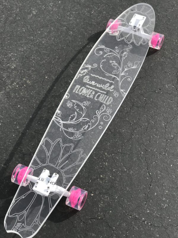 Custom Design - Ghost Long Board