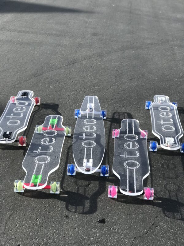 Custom Design - Ghost Long Board