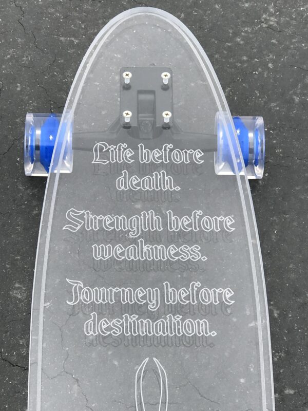 Custom Design - Ghost Long Board