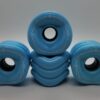 Shark Wheels Longboard Wheels 72mm, Ice Blue