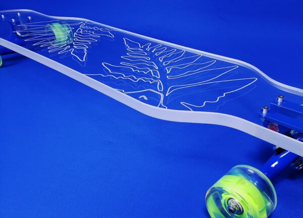 Tropical Leaves Longboard - Image 2