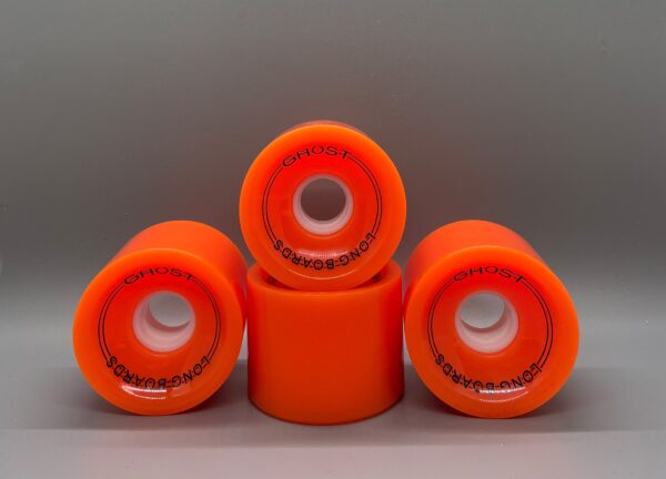 70mm Longboard Wheels Orange