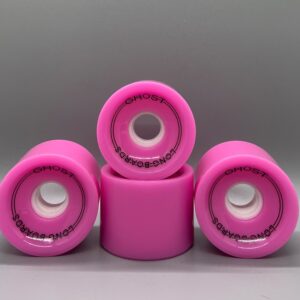 Solid Electric Longboard Pink Wheels 70mm