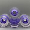 LED Longboard Wheels – Clear Purple