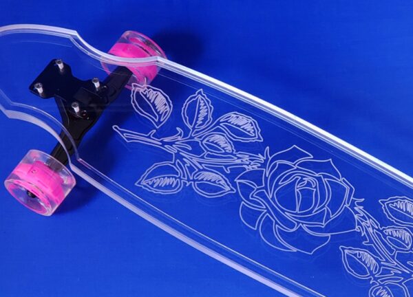 Rose Board - Ghost Long Board