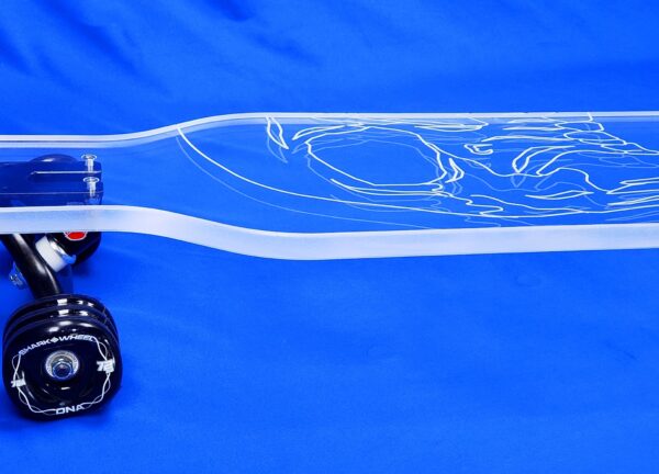 Skull Rider - Ghost Long Board