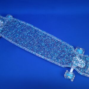 40″ Wheel Cut Sparkle LED Longboard