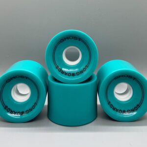 Longboard Wheels Turquoise 70mm (set of 4)