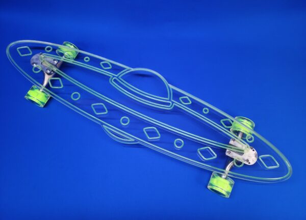 Custom Longboard Skateboard UFO