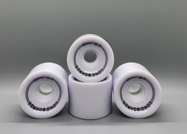 Longboard Wheels White 70mm