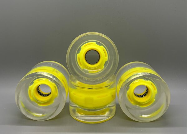 LED Longboard Wheels for all longboards light up wheels
