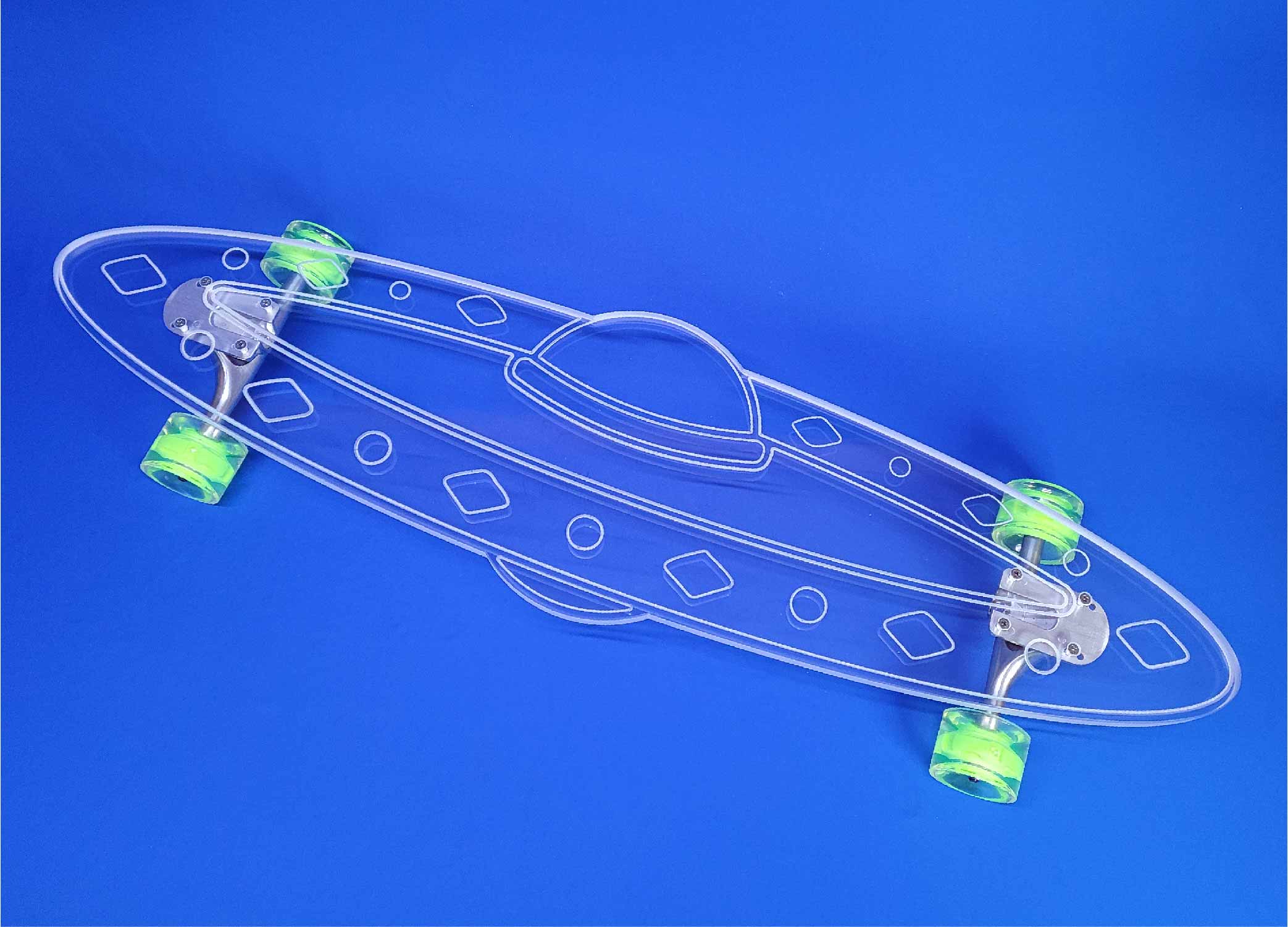 Custom Longboard Skateboard UFO