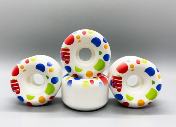 Embrace Polka Dot Wheels, 53mm 100A