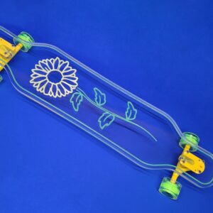 40″ Platypus Sunflower Resin Longboard