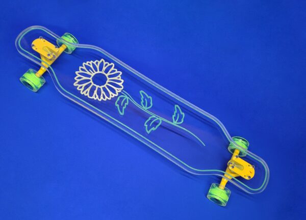 40" Platypus Sunflower Resin Longboard