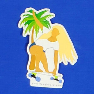 Ghost Boards – Board Grab 2.5″ x 3″ Sticker