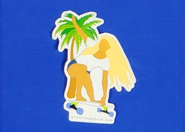 Ghost Boards - Board Grab 2.5" x 3" Sticker