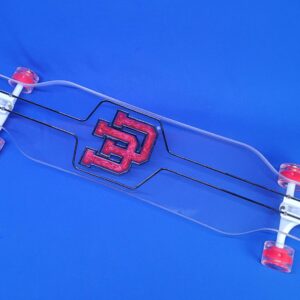 40″ Platypus University of Utah, Resin Longboard
