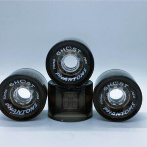 Longboard Wheels Ghost Phantom Black (70mm/78a)