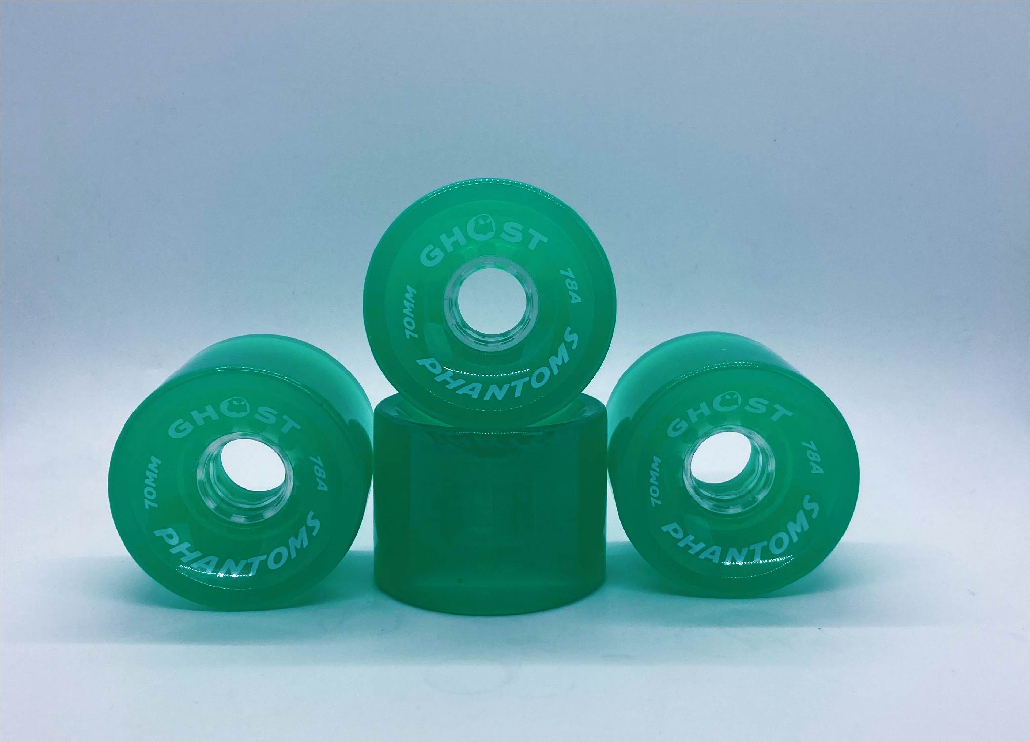 Longboard Wheels Ghost Phantom Green 