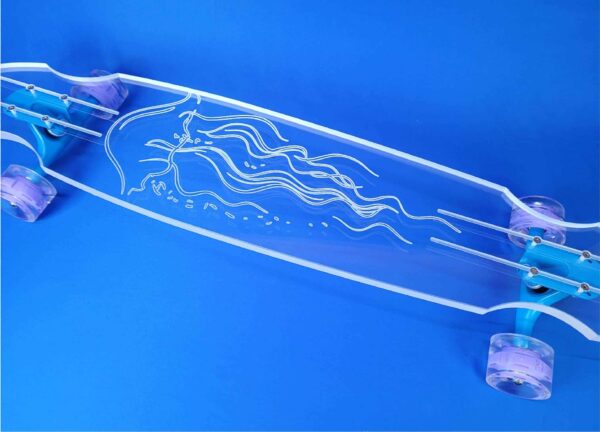 Jellyfish 40 inch longboard by ghost boards