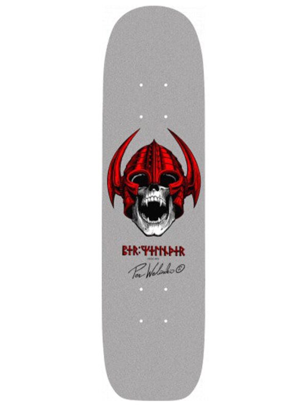 Powell Peralta OG Per Welinder Freestyle Skate Deck Silver- 7.25 x 27