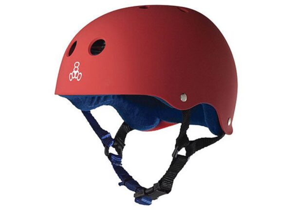 Triple 8 - Sweatsaver Skateboard Helmet - Red (M, L, XL)
