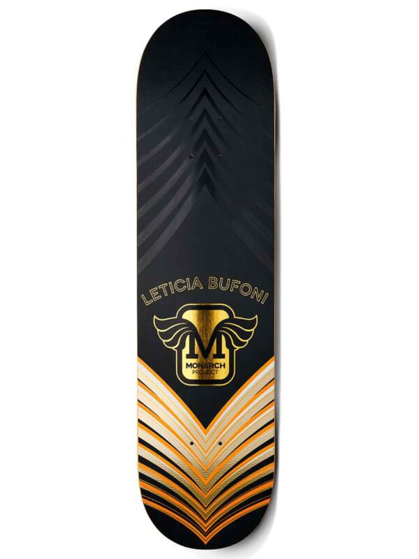 LETICIA BUFONI HORUS R7 SKATEBOARD DECK - MONARCH PROJECT - 8.375