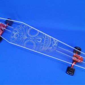40″ Coffin Ghost Muerto Longboard