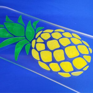 NEW – 40″ Platypus Pineapple with Color-Changing Resin Longboard