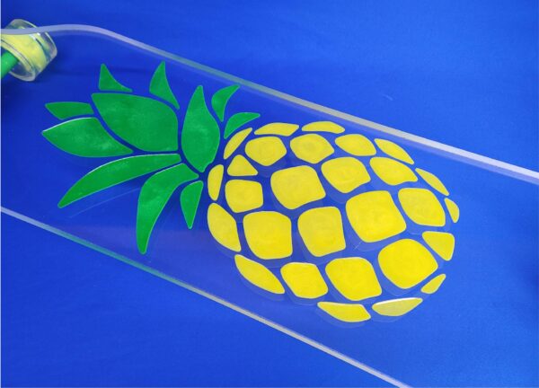 NEW - 40" Platypus Pineapple with Color-Changing Resin Longboard - Image 2