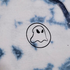 Blue Ghost Tie Dye Hoodie