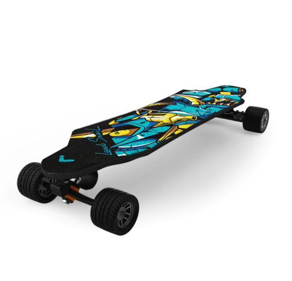 Robot Warrior Land Snail Electric Longboard