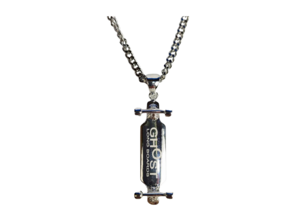 Silver Longboard Necklace