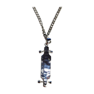 Silver Longboard Necklace