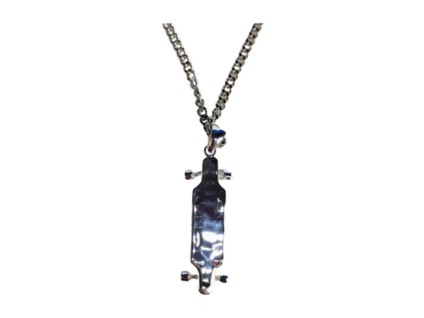 Silver Longboard Necklace - Image 2