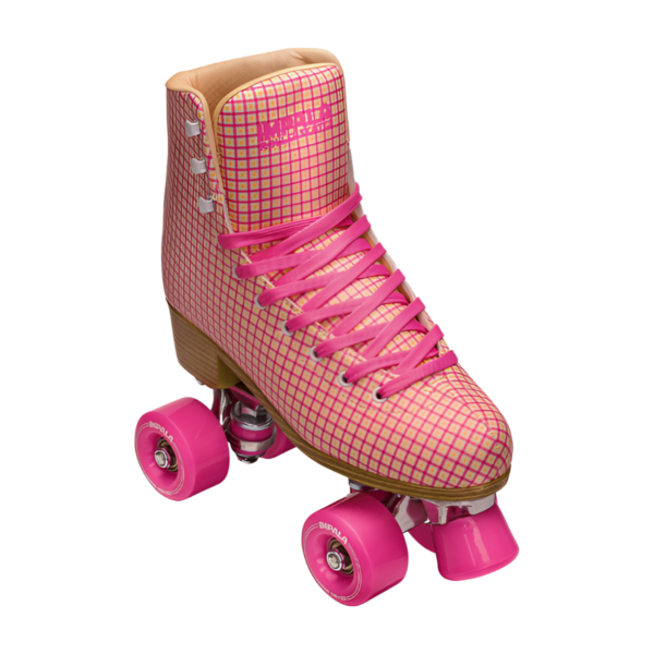 Impala Roller Skates - Pink Tartan