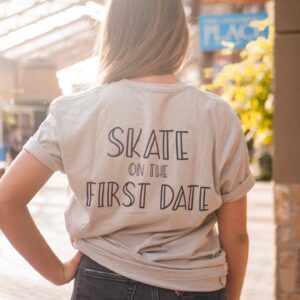 Skate on the First Date Ghost T-Shirt
