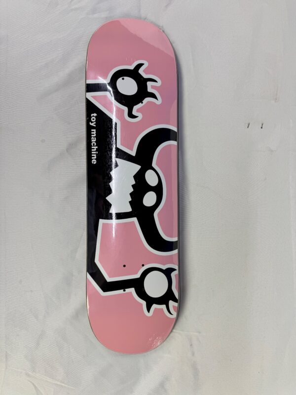 SKATEBOARD DECK TOY MACHINE ORIGINAL MONSTER PINK